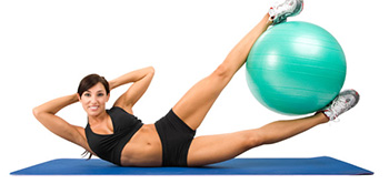 10 pilates vježbi sa loptom da učvrstite tijelo