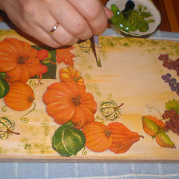 Salvet tehnika –napravite originalni ukras za svoju kuhinju