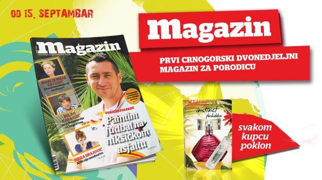 Petnaesti broj Magazina u prodaji od 15. septembra