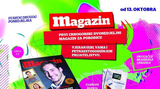 Sedamnaesti broj Magazina u prodaji od 13. oktobra