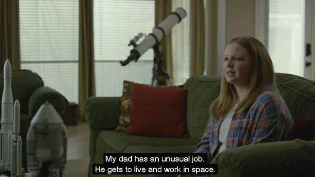 Pripremite maramice: Djevojčica poslala tati poruku vidljivu u svemiru! (VIDEO)