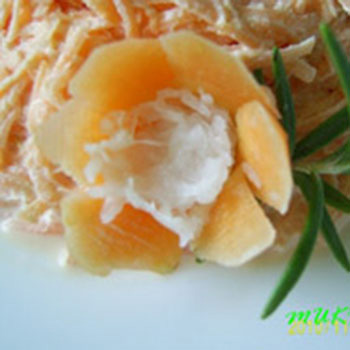Salata od rotkve i šargarepe