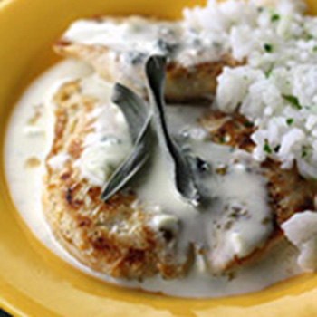 Piletina u gorgonzola sosu