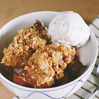 Crumble sa sladoledom