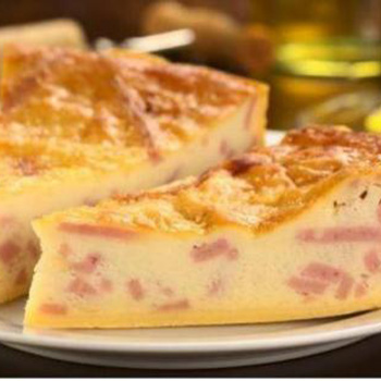 Brza pita sa sirom i šunkom