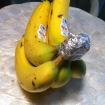 Da banane ostanu svježe 3 do 4 dana duže...