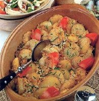 Zapečen krompir sa sirom