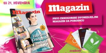 Dvadeseti broj Magazina u prodaji od 24. novembra