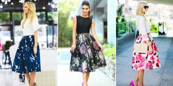 Proljećni trend: Midi suknje sa cvjetnim dezenom