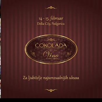 Manifestacija Čokolada&Vino 14. i 15. februara u podgoričkoj Delti