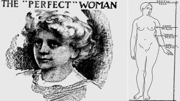 Znate li koje su bile mjere "savršene" žene 1912. godine?