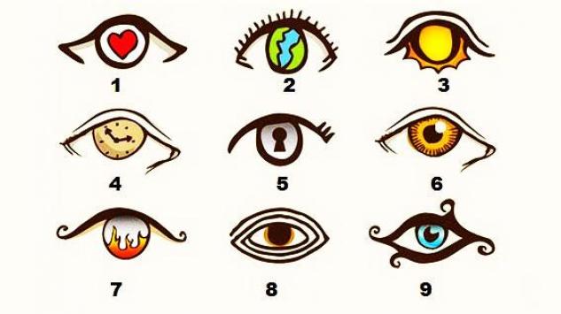 Test ličnosti - izaberite oko koje vas najviše privlači