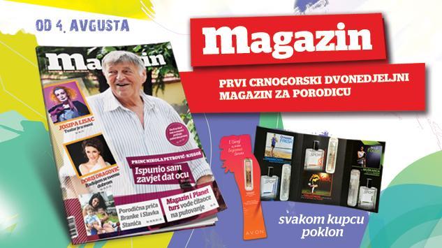 Dvanaesti  broj Magazina u prodaji od  4. avgusta