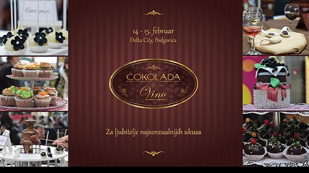 Manifestacija Čokolada&Vino 14. i 15. februara u podgoričkoj Delti