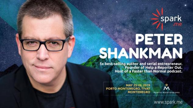 Piter Šenkmen je novi Spark.me 2019 glavni govornik!