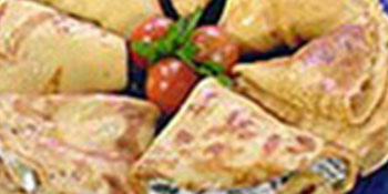 Zapečene palačinke sa slanim prelivom 